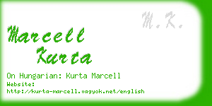 marcell kurta business card